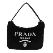 Pre-owned Fur prada-bags Prada Vintage , Black , Dames