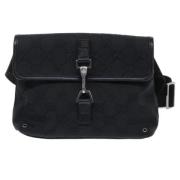 Pre-owned Canvas gucci-bags Gucci Vintage , Black , Dames