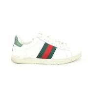 Vintage Stoffen Sneakers - Authentiek Italiaans Ontwerp Gucci Vintage ...