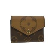 Pre-owned Canvas wallets Louis Vuitton Vintage , Brown , Dames