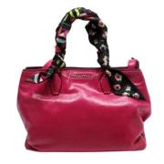 Pre-owned Leather handbags Miu Miu Pre-owned , Red , Dames