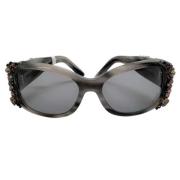 Pre-owned Plastic sunglasses Chanel Vintage , Multicolor , Dames