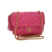 Pre-owned Leather shoulder-bags Givenchy Pre-owned , Pink , Dames