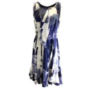 Pre-owned Silk dresses Oscar De La Renta Pre-owned , Multicolor , Dame...