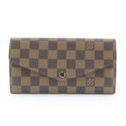 Tweedehands portemonnees Louis Vuitton Vintage , Brown , Dames