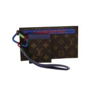 Pre-owned Canvas louis-vuitton-bags Louis Vuitton Vintage , Brown , Da...