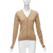 Pre-owned Wool tops Dior Vintage , Beige , Dames