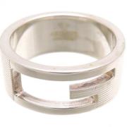 Pre-owned Silver rings Gucci Vintage , Gray , Dames