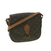 Pre-owned Canvas louis-vuitton-bags Louis Vuitton Vintage , Brown , Da...