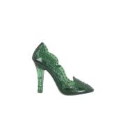 Pre-owned Plastic heels Dolce & Gabbana Pre-owned , Green , Dames