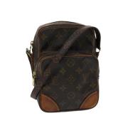 Pre-owned Canvas louis-vuitton-bags Louis Vuitton Vintage , Brown , Da...