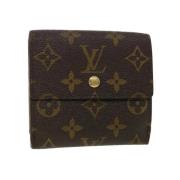 Pre-owned Canvas wallets Louis Vuitton Vintage , Brown , Dames