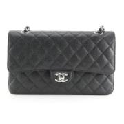 Tweedehands Schoudertas met Rfid Chip Chanel Vintage , Black , Dames