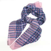 Pre-owned Silk scarves Chanel Vintage , Pink , Dames