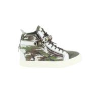 Pre-owned Fabric sneakers Giuseppe Zanotti Pre-owned , Green , Heren