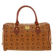 Pre-owned Canvas travel-bags MCM Pre-owned , Brown , Dames