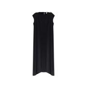 Maxi jurk Vetements , Black , Dames