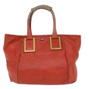 Pre-owned Leather shoulder-bags Chloé Pre-owned , Red , Dames