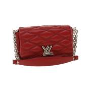 Pre-owned Leather louis-vuitton-bags Louis Vuitton Vintage , Red , Dam...