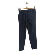 Pre-owned Cotton bottoms Prada Vintage , Blue , Dames