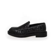 Glitter Loafers met Zachte Latex Binnenzolen Copenhagen Shoes , Black ...