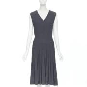 Pre-owned Viscose dresses Alaïa Pre-owned , Gray , Dames