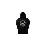 Hoodie met logo Daily Paper , Black , Heren