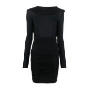 Feestelijke Jurk MM6 Maison Margiela , Black , Dames