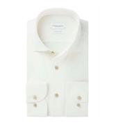 Japanse Gebreide Shirt Profuomo , White , Heren
