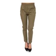 Slim-fit Broek Twinset , Green , Dames