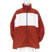 Pre-owned Cotton outerwear Balenciaga Vintage , Red , Dames