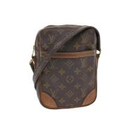 Pre-owned Canvas louis-vuitton-bags Louis Vuitton Vintage , Brown , Da...