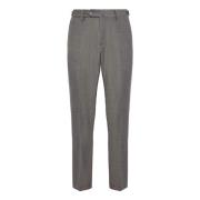 Broek van stretch flanel Boggi Milano , Gray , Heren