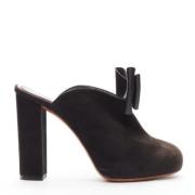 Pre-owned Suede heels Celine Vintage , Black , Dames