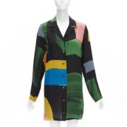 Pre-owned Silk tops Issey Miyake Pre-owned , Multicolor , Dames
