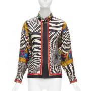 Pre-owned Silk tops Versace Pre-owned , Multicolor , Dames