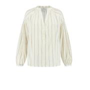 Gestreepte Blouse Woolrich , Beige , Dames