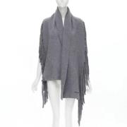 Pre-owned Wool scarves Burberry Vintage , Gray , Dames