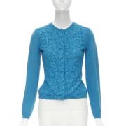 Pre-owned Wool tops Valentino Vintage , Blue , Dames