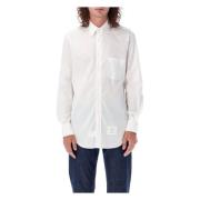 Klassiek Oxford Overhemd Thom Browne , White , Heren