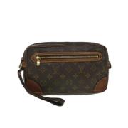 Pre-owned Canvas louis-vuitton-bags Louis Vuitton Vintage , Brown , Da...