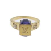 Pre-owned Metal louis-vuitton-jewelry Louis Vuitton Vintage , Yellow ,...