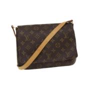 Pre-owned Canvas louis-vuitton-bags Louis Vuitton Vintage , Brown , Da...