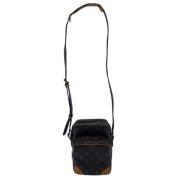 Pre-owned Leather louis-vuitton-bags Louis Vuitton Vintage , Brown , D...