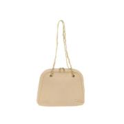 Pre-owned Leather shoulder-bags Bally Pre-owned , Beige , Dames