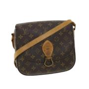 Pre-owned Canvas louis-vuitton-bags Louis Vuitton Vintage , Brown , Da...