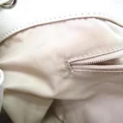 Pre-owned Leather handbags Bvlgari Vintage , Beige , Unisex