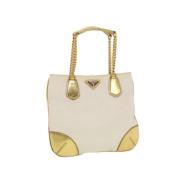 Pre-owned Nylon prada-bags Prada Vintage , White , Dames