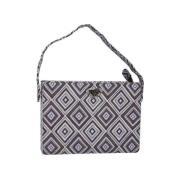 Pre-owned Canvas prada-bags Prada Vintage , Purple , Dames