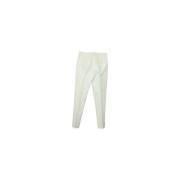 Pre-owned Cotton bottoms Michael Kors Pre-owned , White , Dames